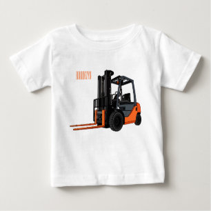 Camiseta De Bebé Ilustracion del personalizado de elevación de la h