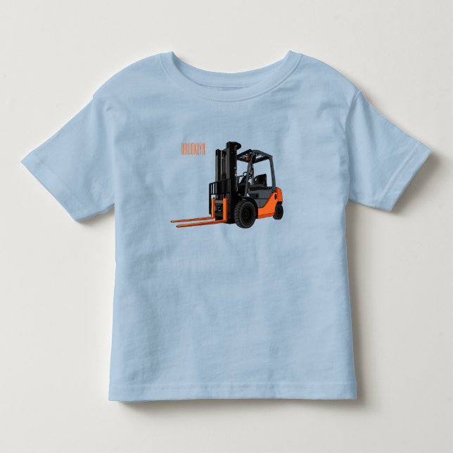 Camiseta De Bebé Ilustracion del personalizado de elevación de la h (Anverso)
