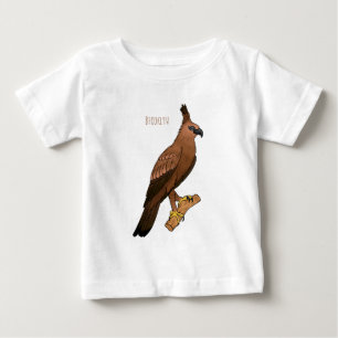 Camiseta De Bebé Ilustracion del personalizado de las aves de Javan