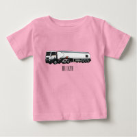 Ilustracion del personalizado de transporte de com