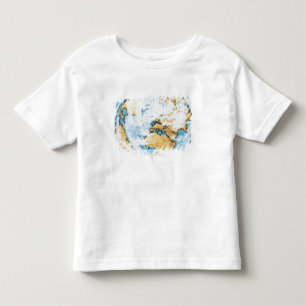 Camiseta De Bebé Ilustracion del satélite que está en órbita la