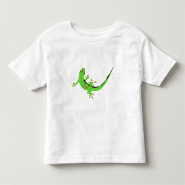 Camiseta De Bebé Ilustracion Gecko Lizard Reptile