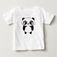 Ilustracion lindo del oso de panda