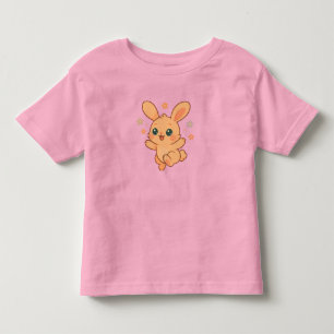 Camiseta De Bebé Ilustración personalizada de animal bebé conejo Su
