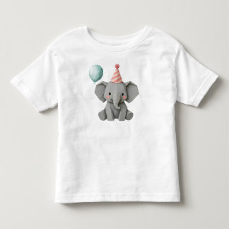 Camiseta De Bebé Ilustración personalizada de fiesta con animales d