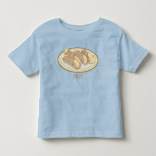 Camiseta De Bebé Ilustracion personalizado Cannoli