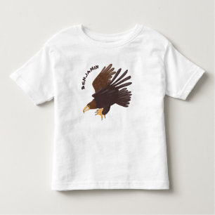 Camiseta De Bebé Ilustracion personalizado de águila dorada diverti