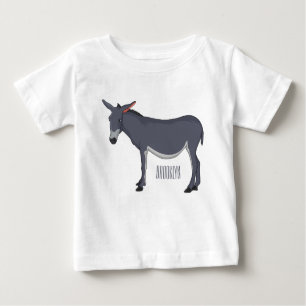 Camiseta De Bebé Ilustracion personalizado de burro