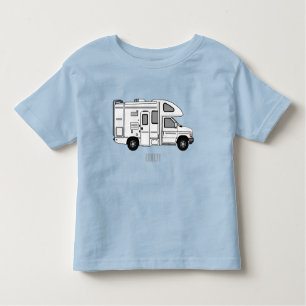 Camiseta De Bebé Ilustracion personalizado de Campervan