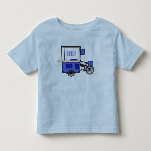 Camiseta De Bebé Ilustracion personalizado de carrito de alimentos