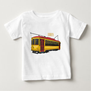 Camiseta De Bebé Ilustracion personalizado de carrito de Mata
