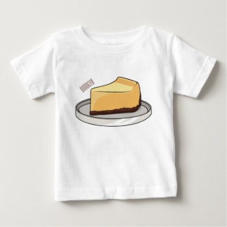 Camiseta De Bebé Ilustracion personalizado de Cheesecake