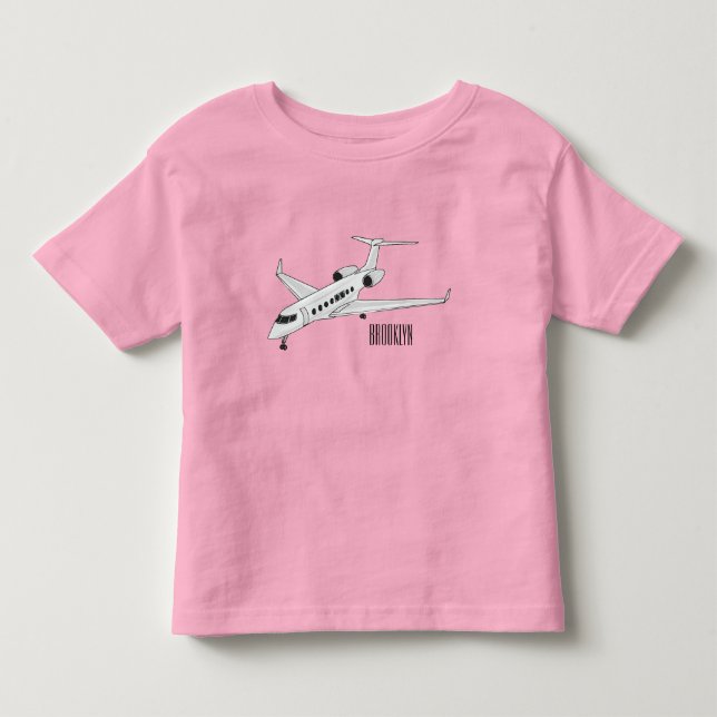 Camiseta De Bebé Ilustracion personalizado de chorro privado (Anverso)
