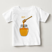 Ilustracion personalizado de miel