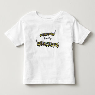 Camiseta De Bebé Ilustracion personalizado de oruga monarca