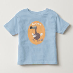 Camiseta De Bebé Ilustracion personalizado de pájaro dodo gracioso