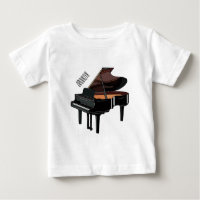 Ilustracion personalizado de piano