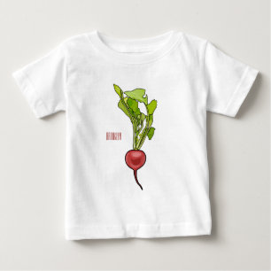 Camiseta De Bebé Ilustracion personalizado de Radish