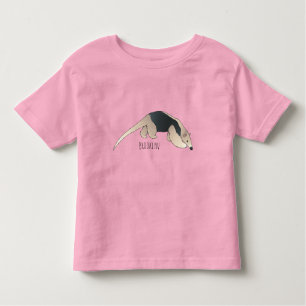 Camiseta De Bebé Ilustracion personalizado de Tamandua