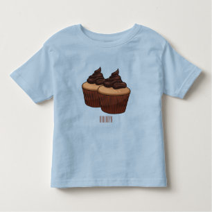 Camiseta De Bebé Ilustracion personalizado de tarta