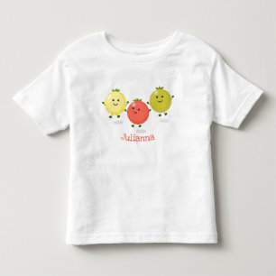 Camiseta De Bebé Ilustracion personalizado de tomates de cerezo
