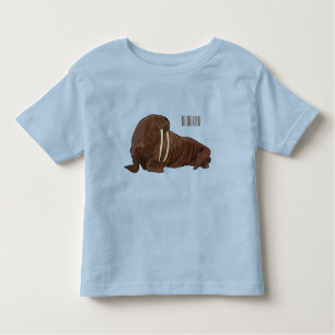 Camiseta De Bebé Ilustracion personalizado de Walrus