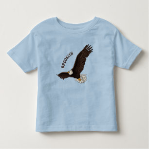 Camiseta De Bebé Ilustracion personalizado del águila calva