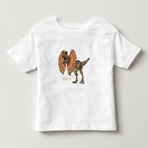 Camiseta De Bebé Ilustracion personalizado Dilophosaurus
