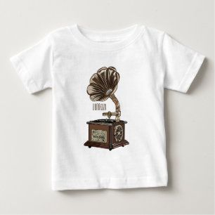 Camiseta De Bebé Ilustracion personalizado girable