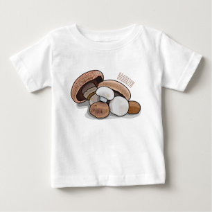 Camiseta De Bebé Ilustracion personalizado hongo