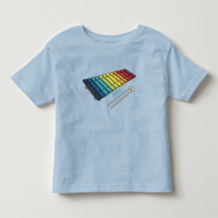 Camiseta De Bebé Ilustracion personalizado xilófono