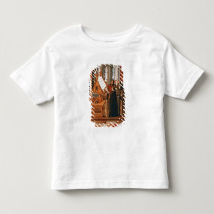Camiseta De Bebé Ilustracion representando el canto del coro
