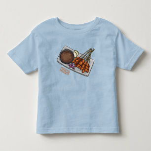 Camiseta De Bebé Ilustracion Satay personalizado
