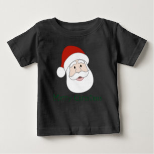 Camiseta De Bebé Ilustracion y texto de Papá Noel