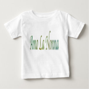 Camiseta De Bebé . .iluvgrandma italiano