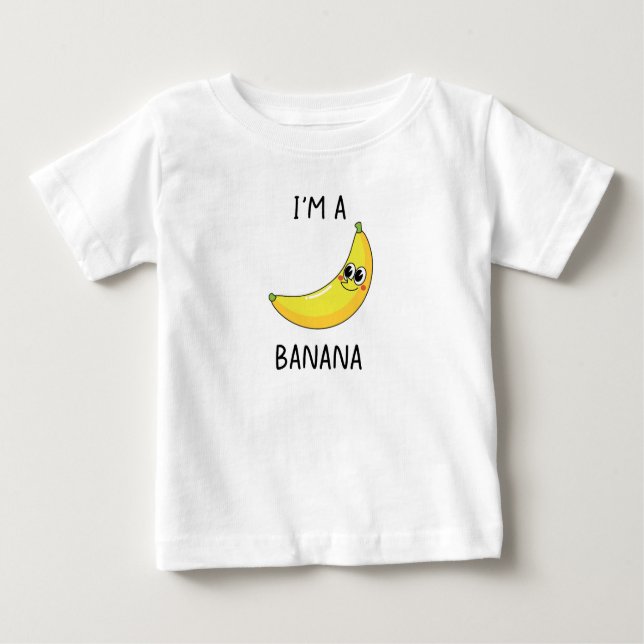 Camiseta De Bebé I'm A Banana (Anverso)