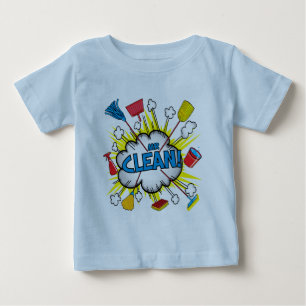 Camiseta De Bebé im a mr limpio