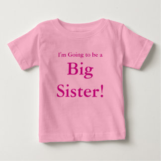 Camiseta De Bebé I'm Going to be a Big Sister!