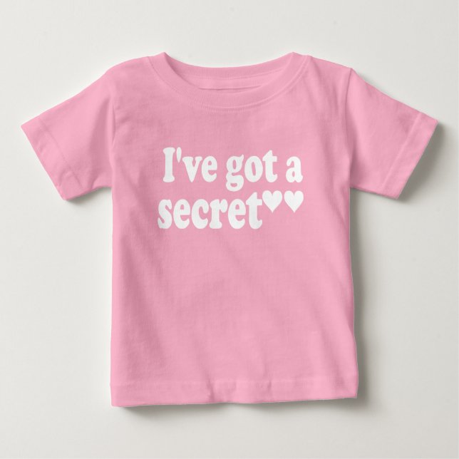 Camiseta De Bebé I'm going to be a big sister/Cute Sister (Anverso)