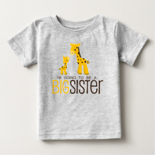 Camiseta De Bebé I'm Going to Be A Big Sister Shirt
