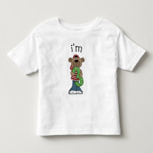 Camiseta De Bebé Im oso de 3 cumpleaños