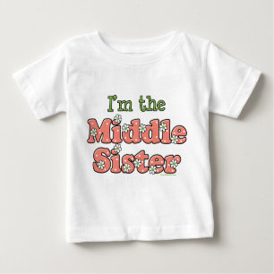 Camiseta De Bebé I'm The Big Sister T shirt - Customized