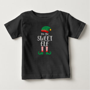 Camiseta De Bebé Im The Sweet Elf Mateo Navidades