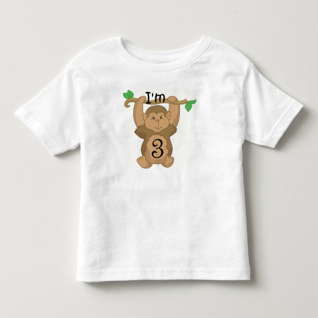 Camiseta De Bebé Im tres (Anverso)