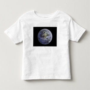 Camiseta De Bebé Imagen aumentada Digital de la tierra llena