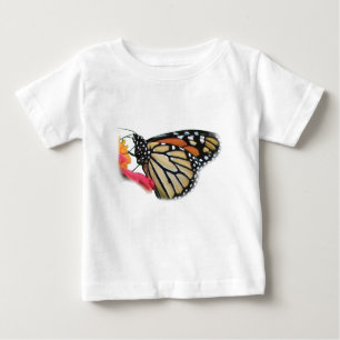 Camiseta De Bebé Imagen de la mariposa monarca