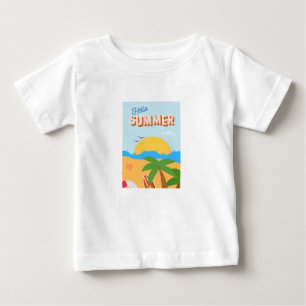 Camiseta De Bebé imagen de verano fantástica