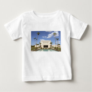 Camiseta De Bebé imagen del templo mormón de mesa arizona