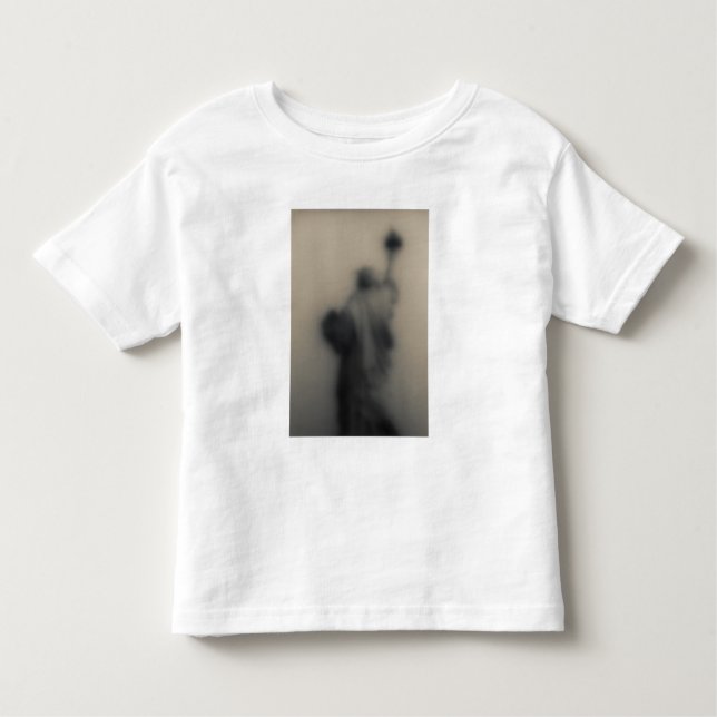 Camiseta De Bebé Imagen difundida de la estatua de la libertad (Anverso)