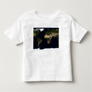 Camiseta De Bebé Imagen global del mundo